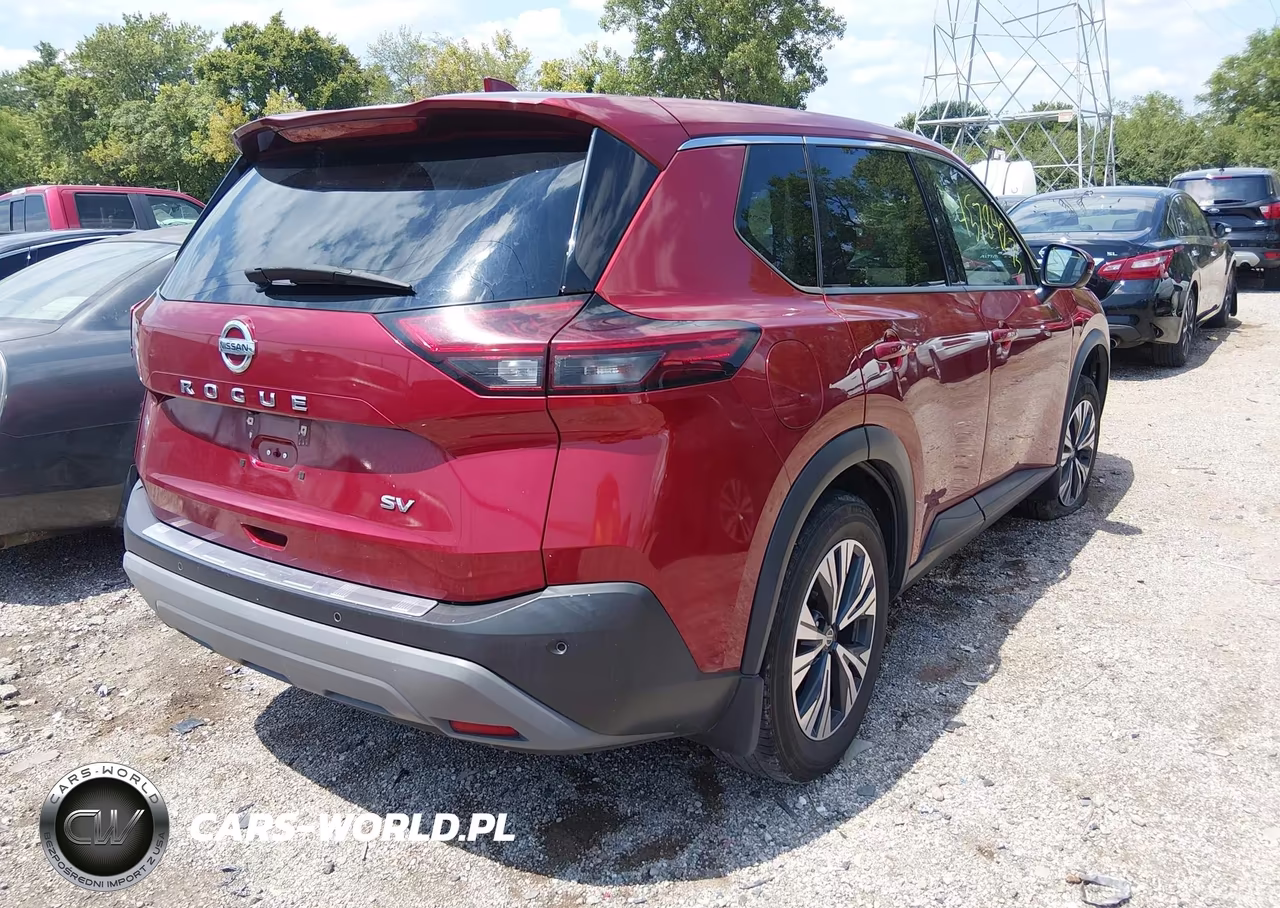 2021 Nissan Rogue Sv Fwd VIN:5N1AT3BA9MC712221 - 4