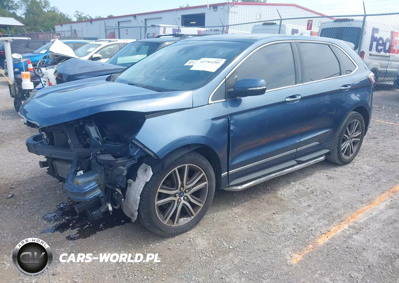 2019 Ford Edge Titanium VIN:2FMPK3K91KBB19503 - 2