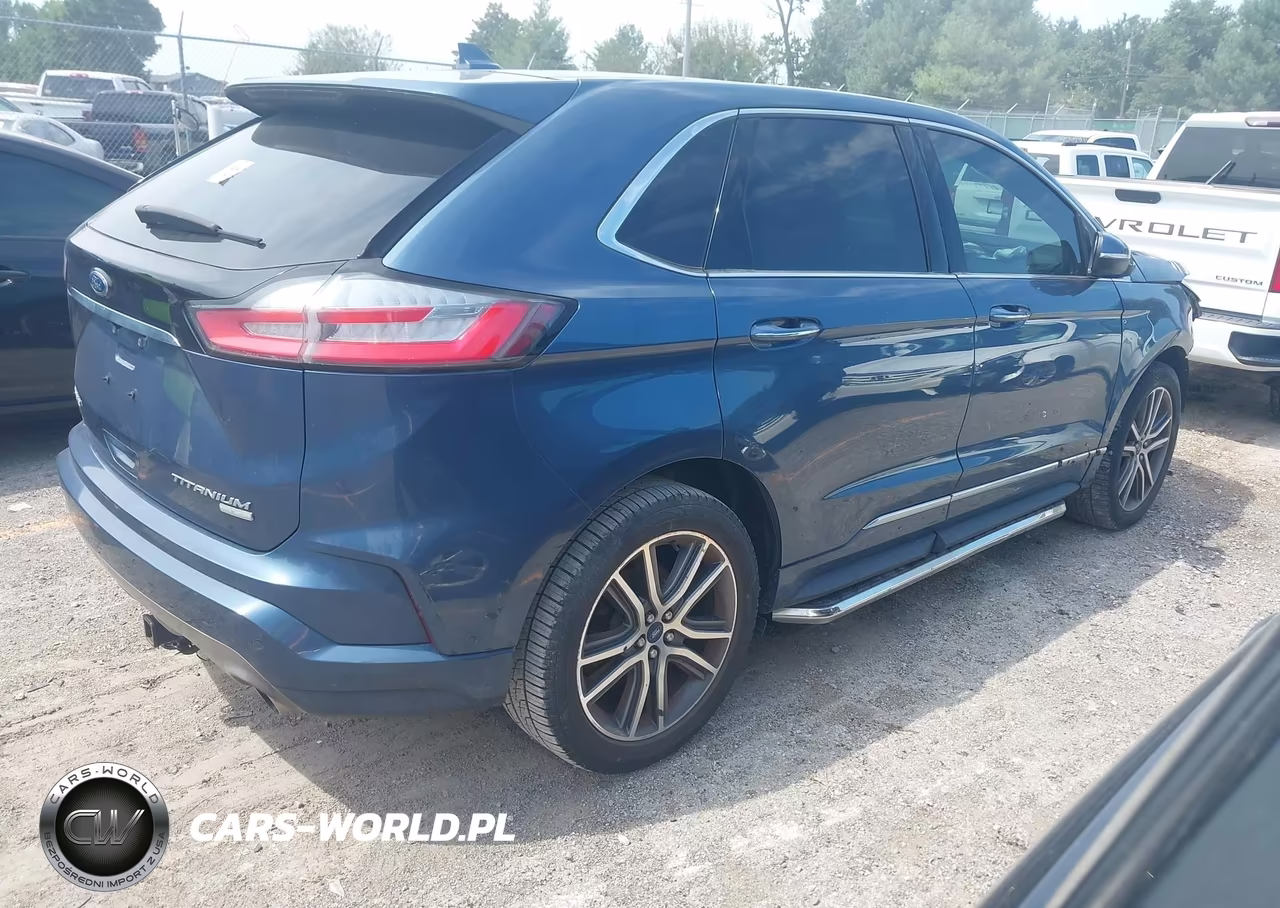 2019 Ford Edge Titanium VIN:2FMPK3K91KBB19503 - 4