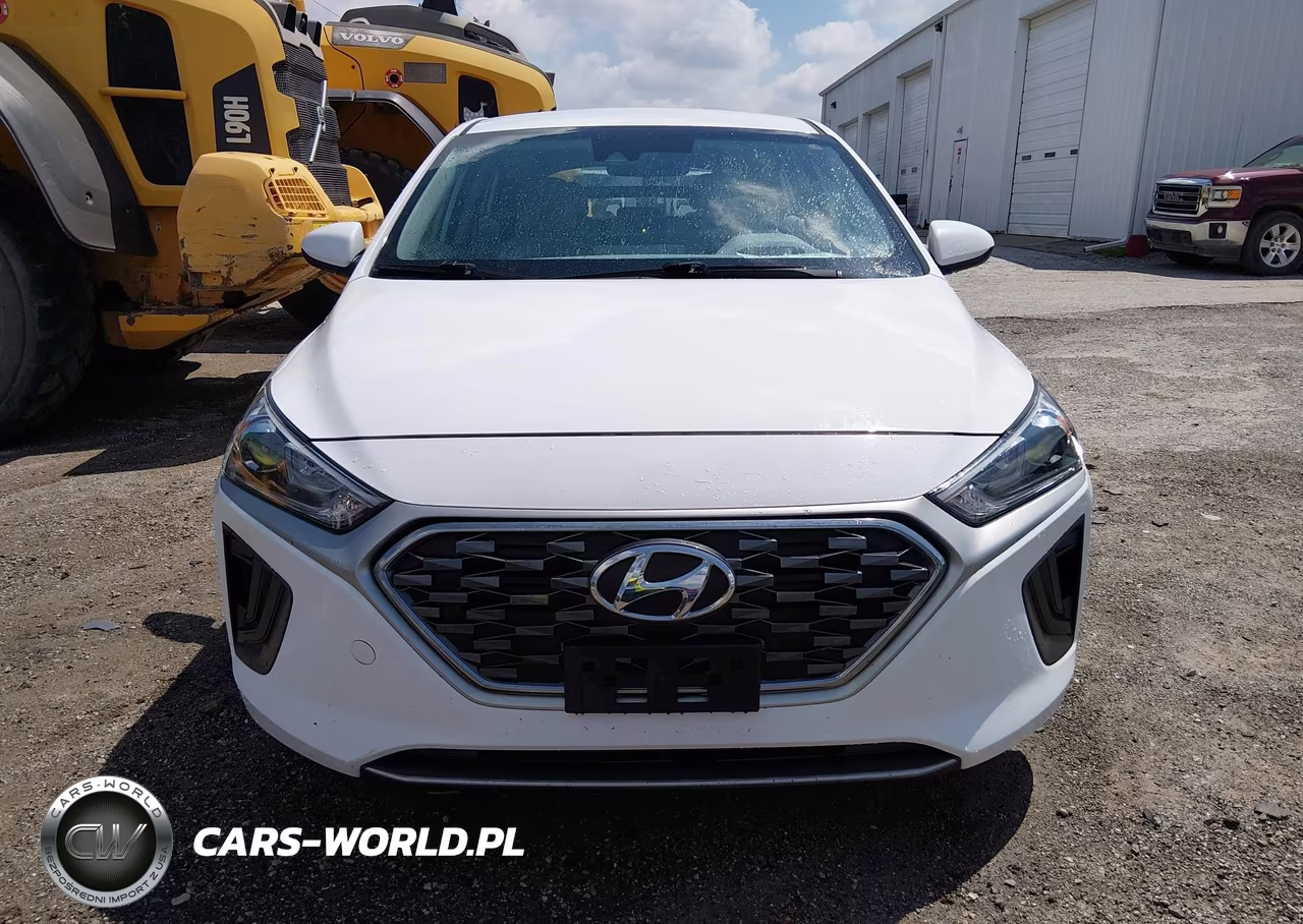 2020 Hyundai Ioniq Hybrid Blue VIN:KMHC65LC7LU221537 - 12