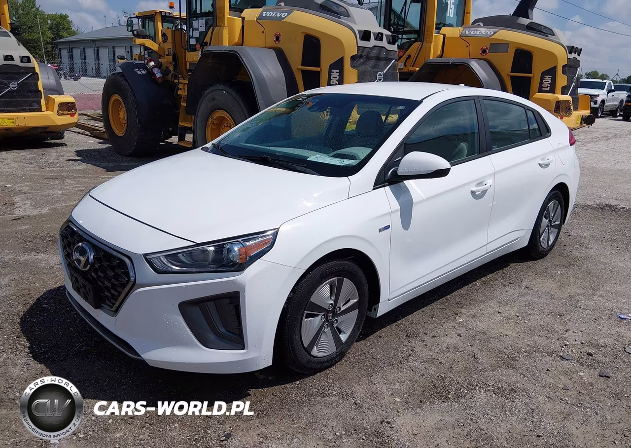 2020 Hyundai Ioniq Hybrid Blue VIN:KMHC65LC7LU221537 - 2