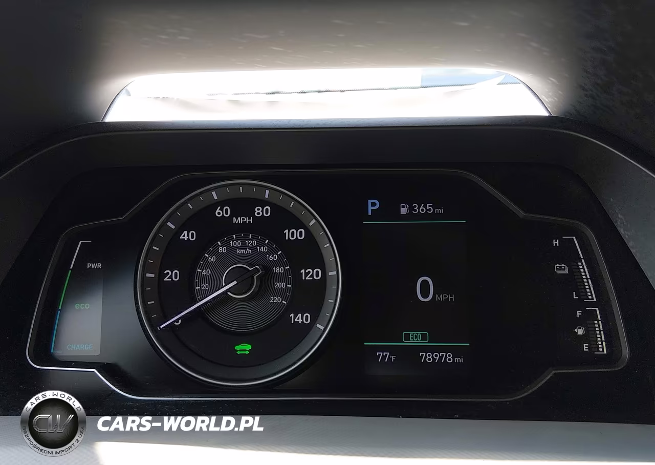 2020 Hyundai Ioniq Hybrid Blue VIN:KMHC65LC7LU221537 - 7
