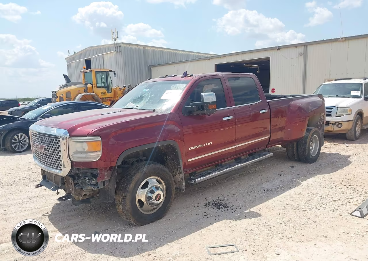 2015 GMC Sierra 3500Hd Available Wifi Denali VIN:1GT424E88FF567502 - 2