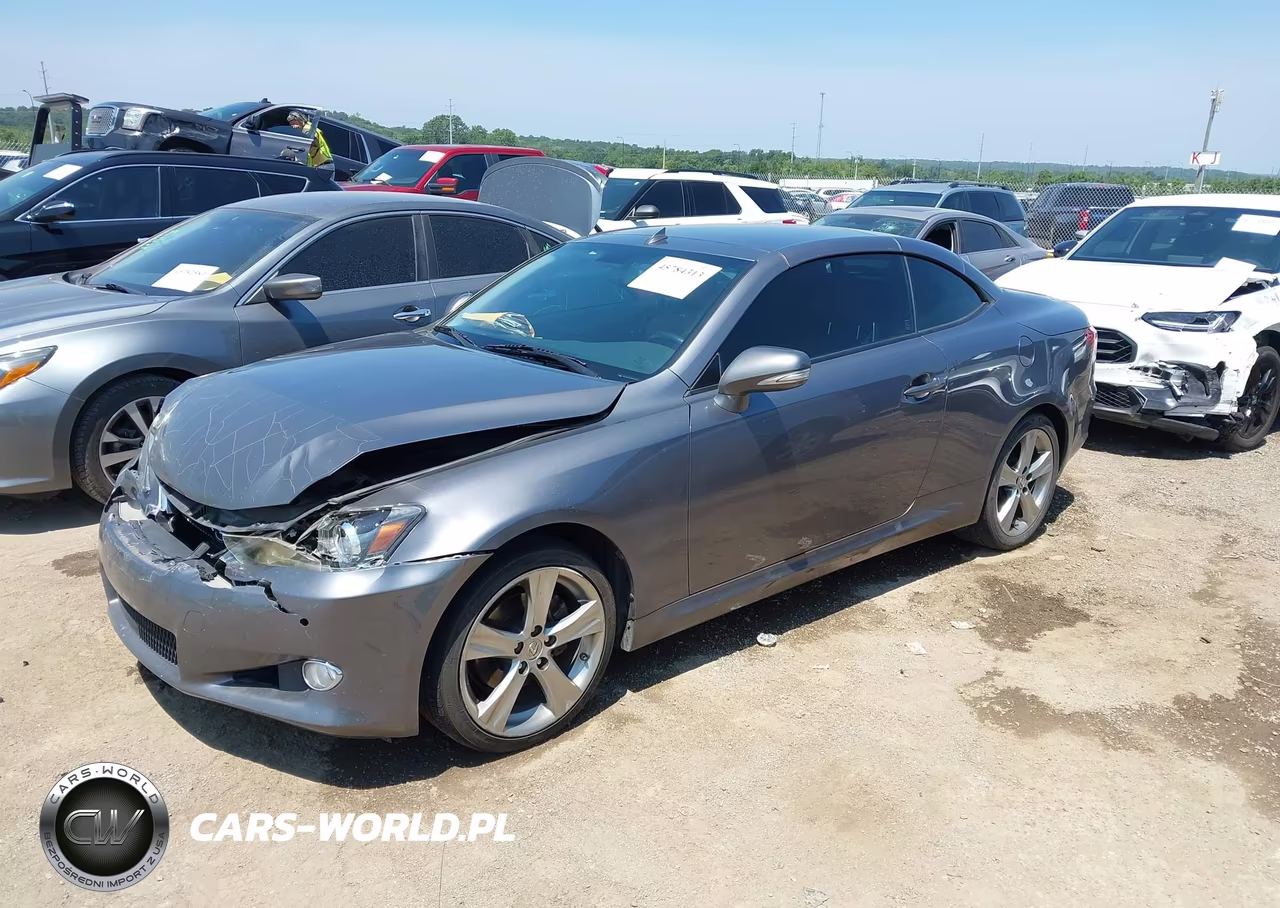 2012 Lexus Is 250C VIN:JTHFF2C22C2526221 - 2