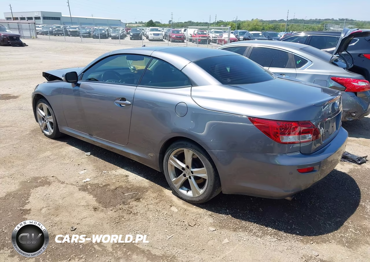 2012 Lexus Is 250C VIN:JTHFF2C22C2526221 - 3