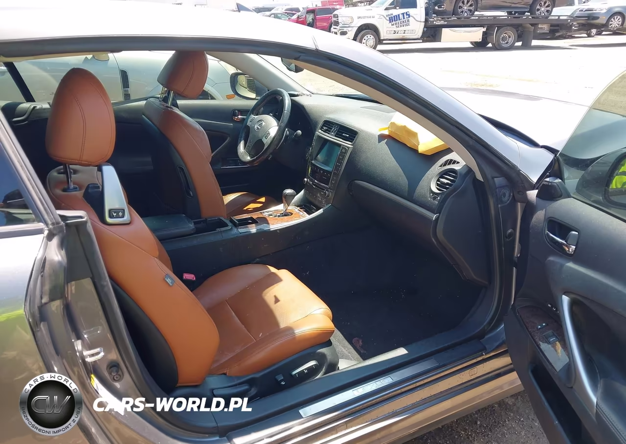 2012 Lexus Is 250C VIN:JTHFF2C22C2526221 - 5