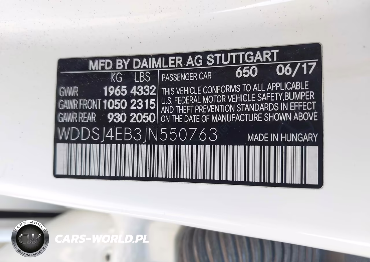 2018 Mercedes-Benz Cla 250 VIN:WDDSJ4EB3JN550763 - 9