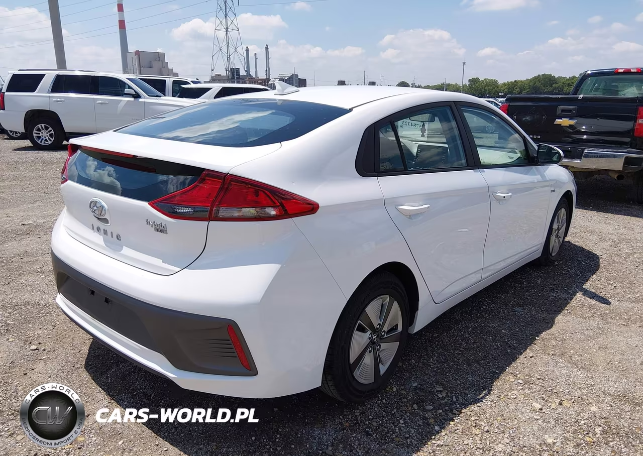 2020 Hyundai Ioniq Hybrid Blue VIN:KMHC65LC3LU231367 - 4