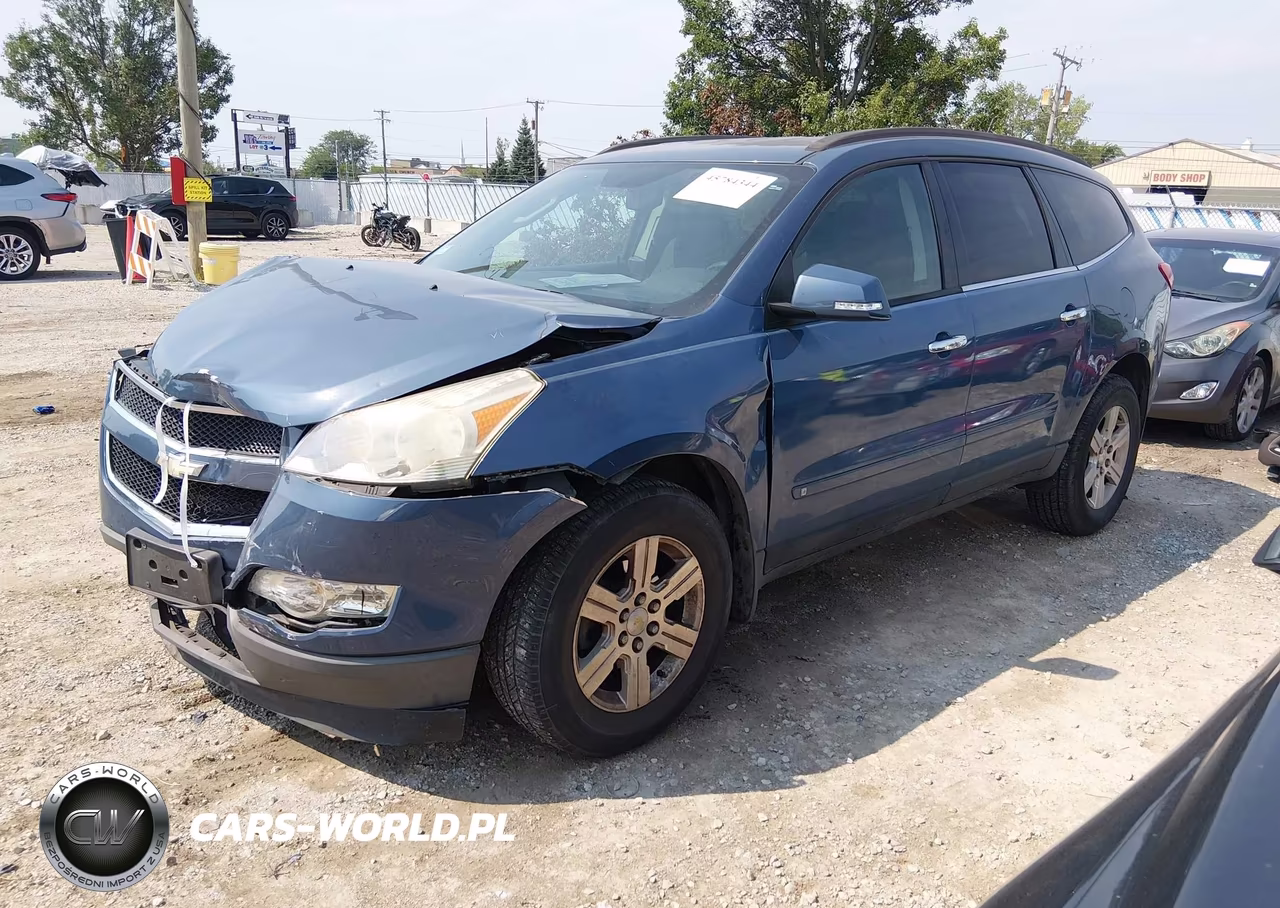 2012 Chevrolet Traverse Lt W-1Lt VIN:1GNKRGEDXCJ316224 - 2
