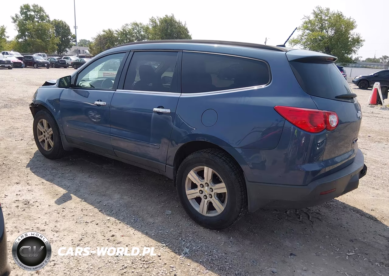 2012 Chevrolet Traverse Lt W-1Lt VIN:1GNKRGEDXCJ316224 - 3