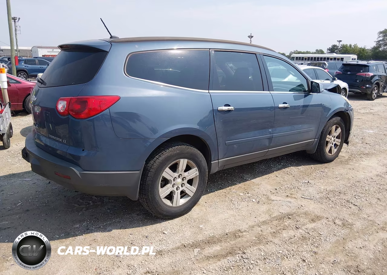 2012 Chevrolet Traverse Lt W-1Lt VIN:1GNKRGEDXCJ316224 - 4
