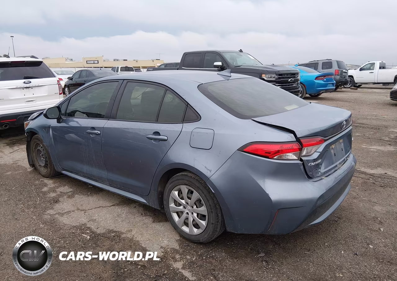 2022 Toyota Corolla Le VIN:JTDEPMAE9NJ194113 - 3