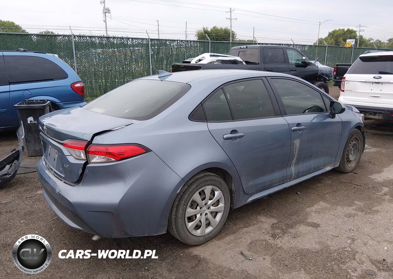 2022 Toyota Corolla Le VIN:JTDEPMAE9NJ194113 - 4