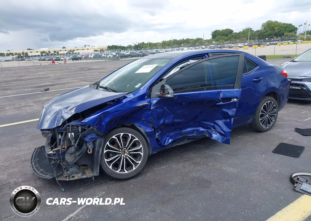 2015 Toyota Corolla S Plus VIN:2T1BURHE3FC296857 - 2