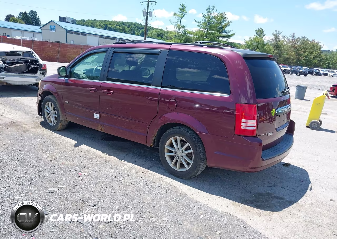 2008 Chrysler Town & Country Touring VIN:2A8HR54P38R833766 - 3