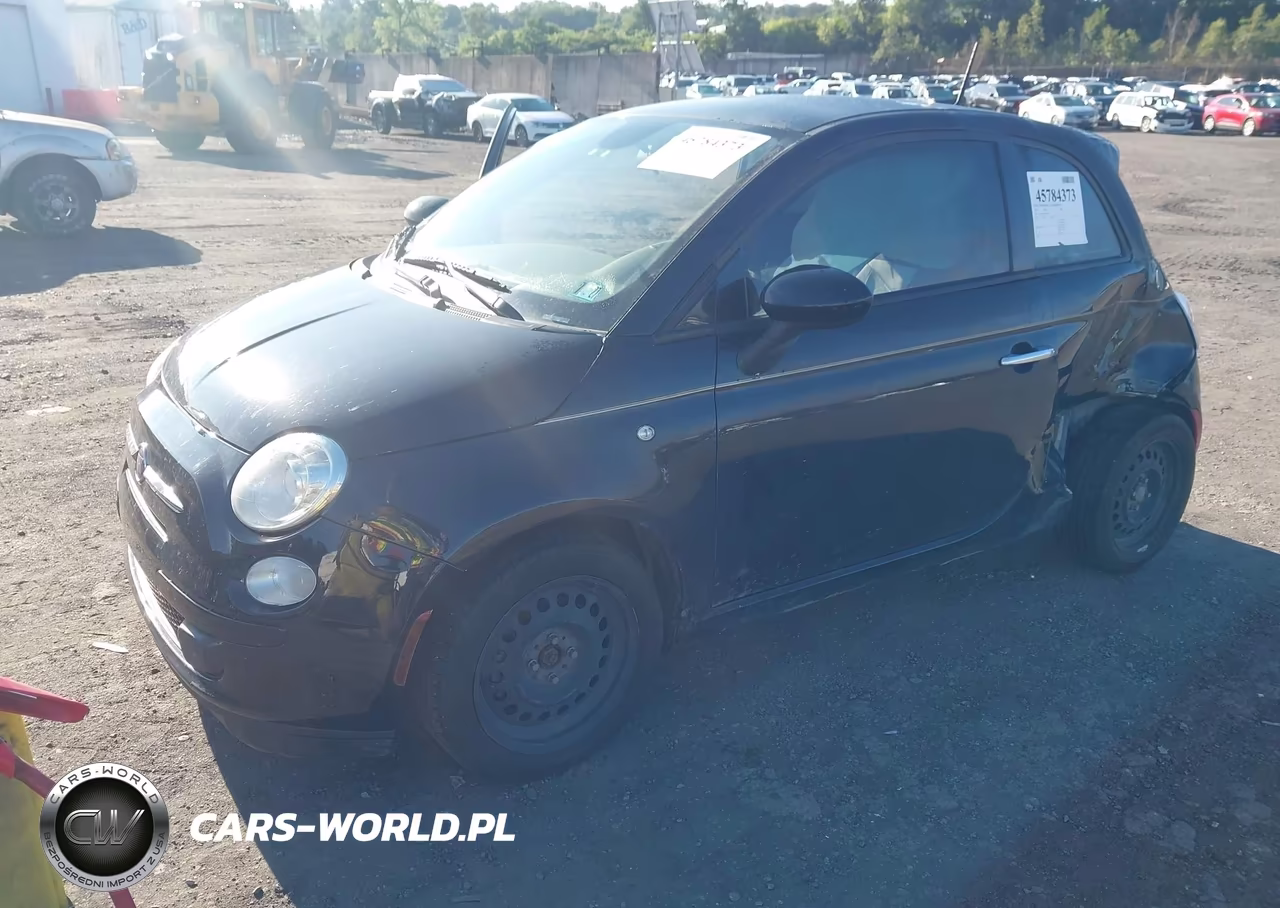 2015 Fiat 500 Pop VIN:3C3CFFAR3FT545184 - 2