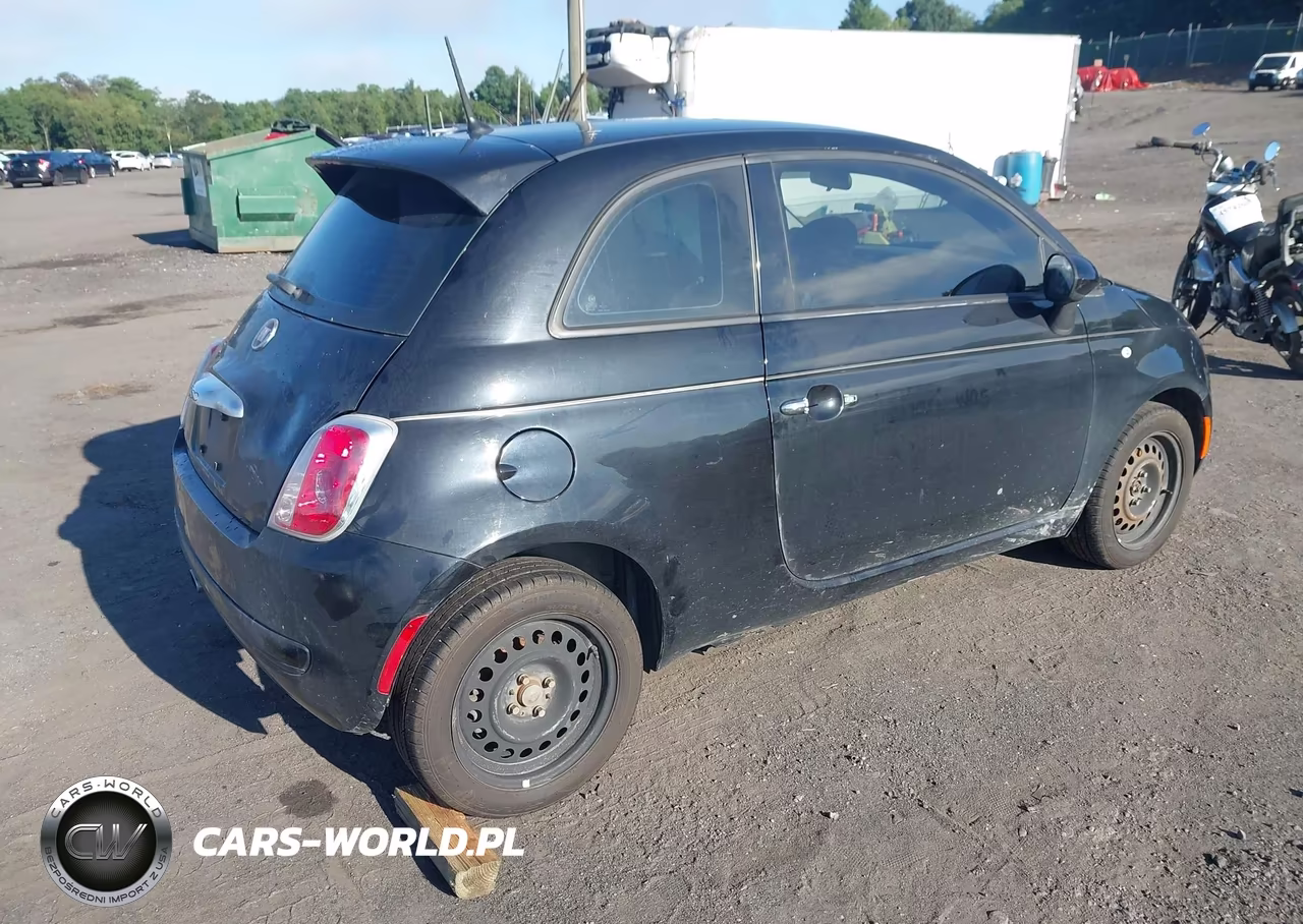 2015 Fiat 500 Pop VIN:3C3CFFAR3FT545184 - 4