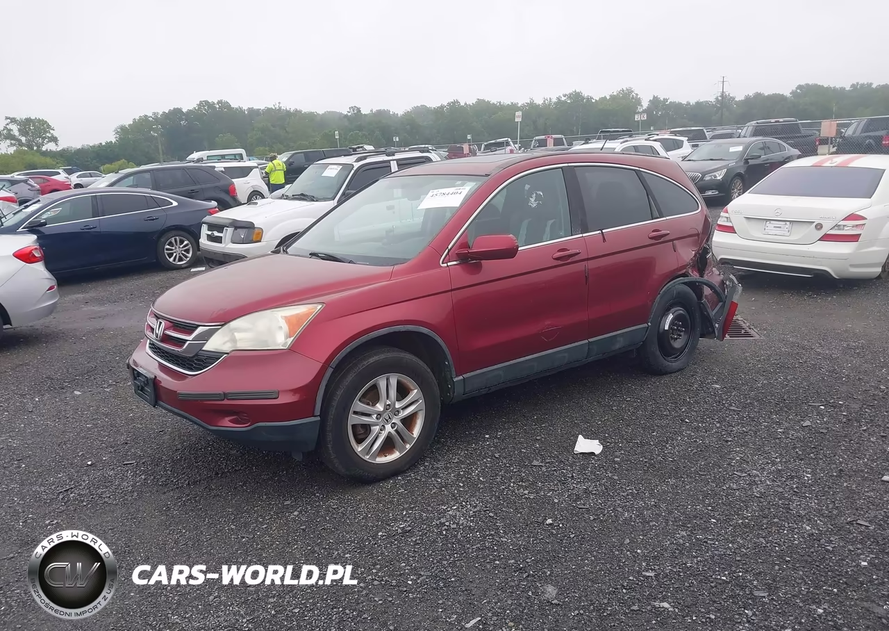 2010 Honda Cr-V Ex-L VIN:5J6RE3H76AL035003 - 2