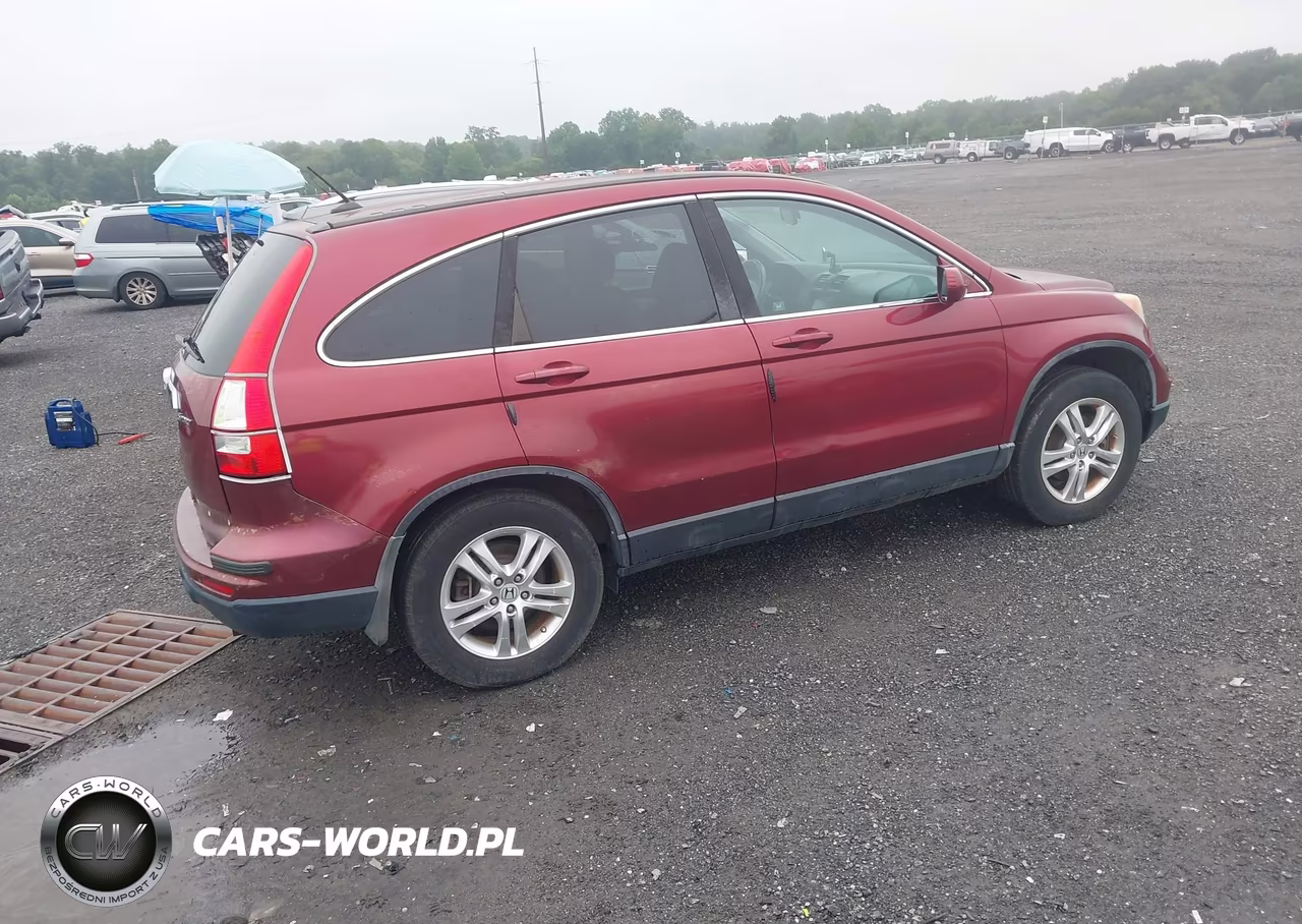 2010 Honda Cr-V Ex-L VIN:5J6RE3H76AL035003 - 4
