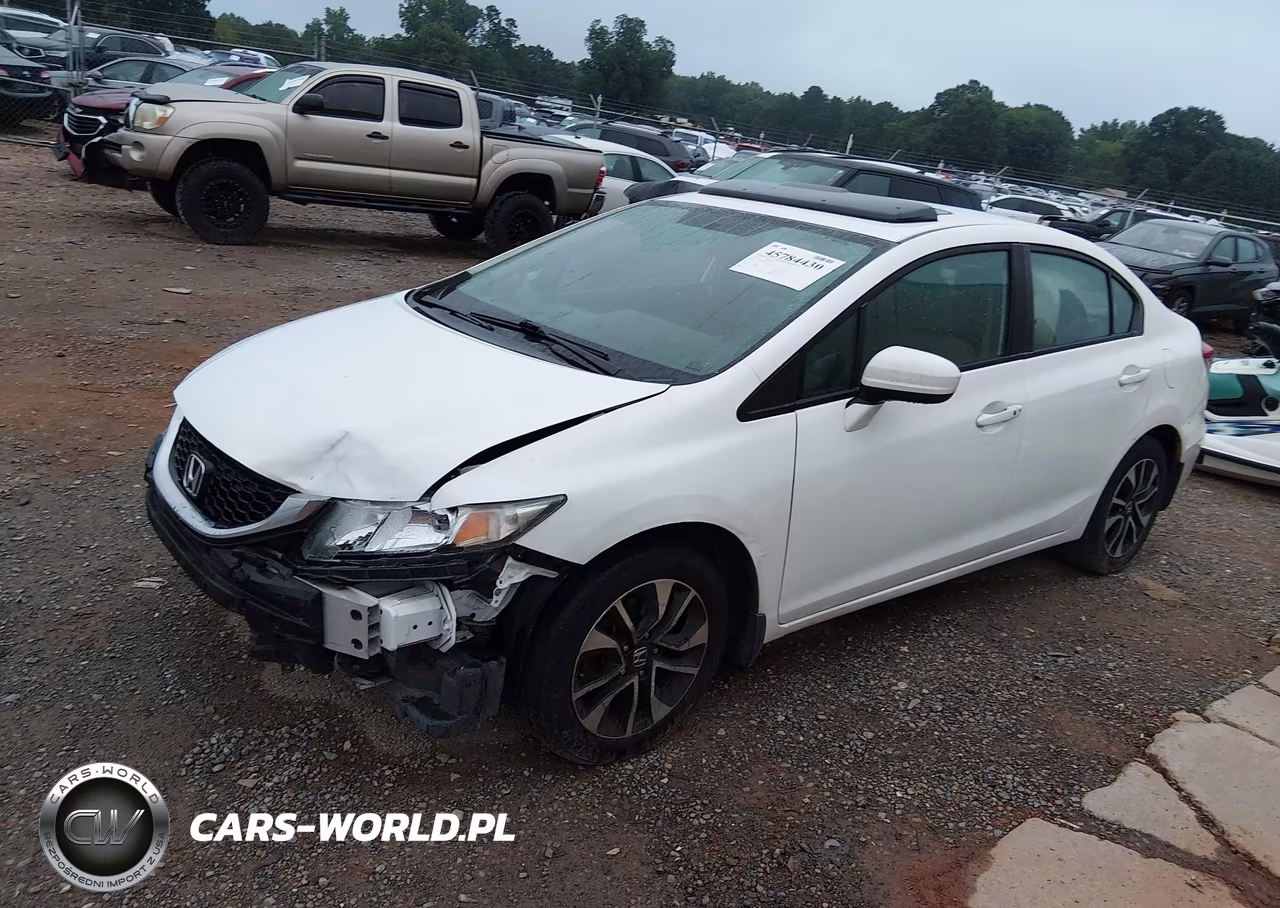 2015 Honda Civic Ex VIN:19XFB2F85FE114332 - 2