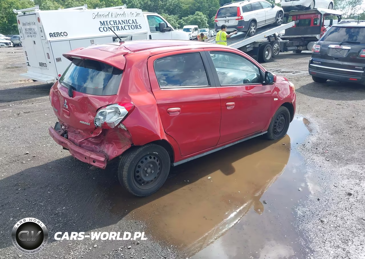 2015 Mitsubishi Mirage De VIN:ML32A3HJ8FH009191 - 4