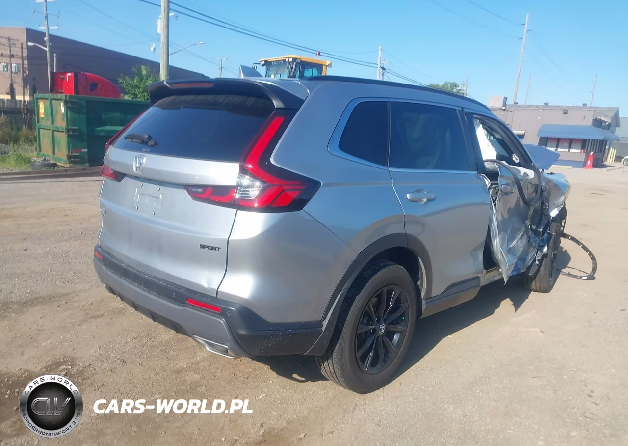 2025 Honda Cr-V Hybrid Sport-L VIN:7FARS6H89SE067266 - 4