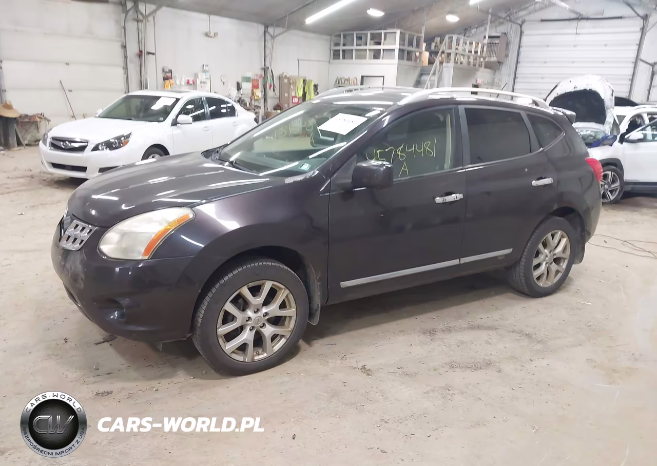 2012 Nissan Rogue Sv W-Sl Pkg VIN:JN8AS5MV7CW372040 - 2