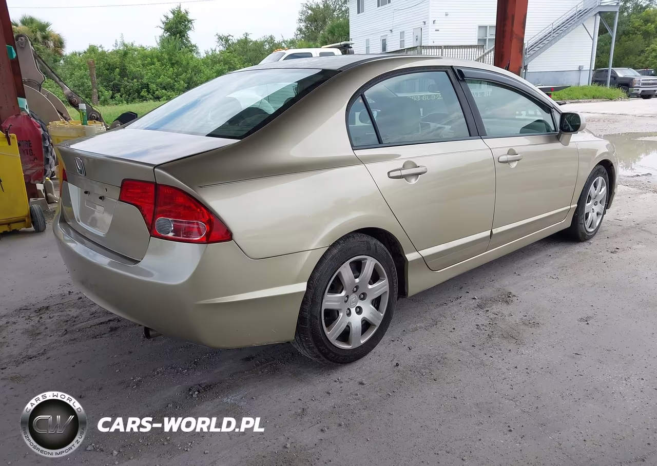2007 Honda Civic Lx VIN:1HGFA16537L081425 - 4