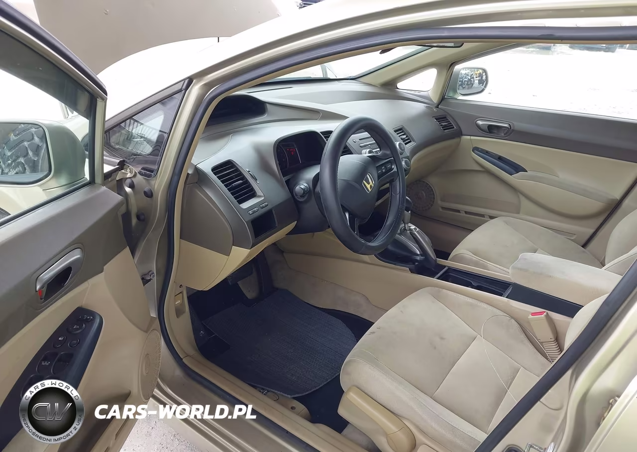 2007 Honda Civic Lx VIN:1HGFA16537L081425 - 5