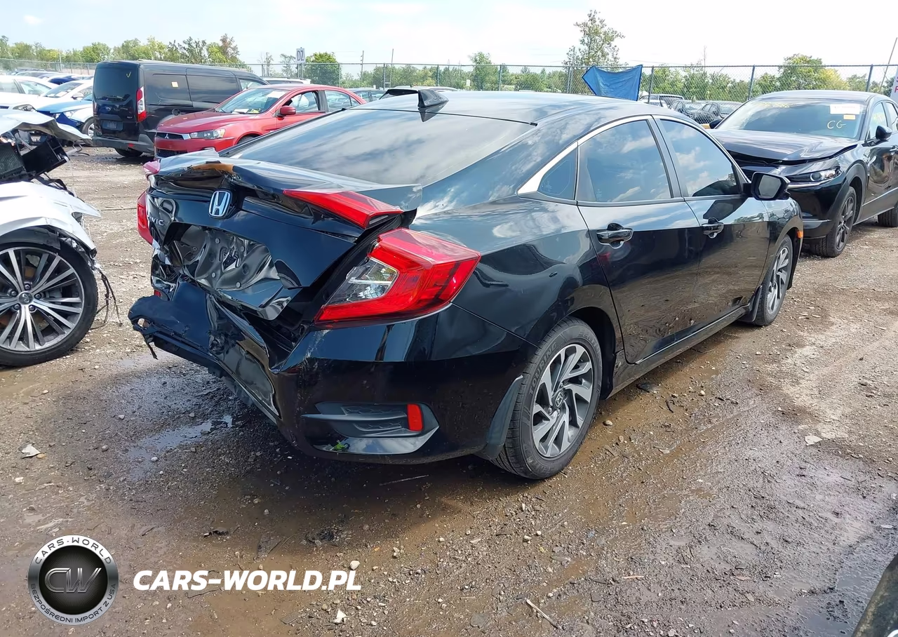 2018 Honda Civic Ex VIN:2HGFC2F77JH511818 - 4
