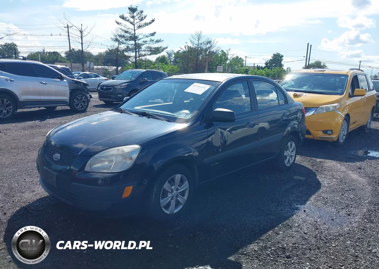 2008 Kia Rio Lx-Sx VIN:KNADE123786384154 - 2