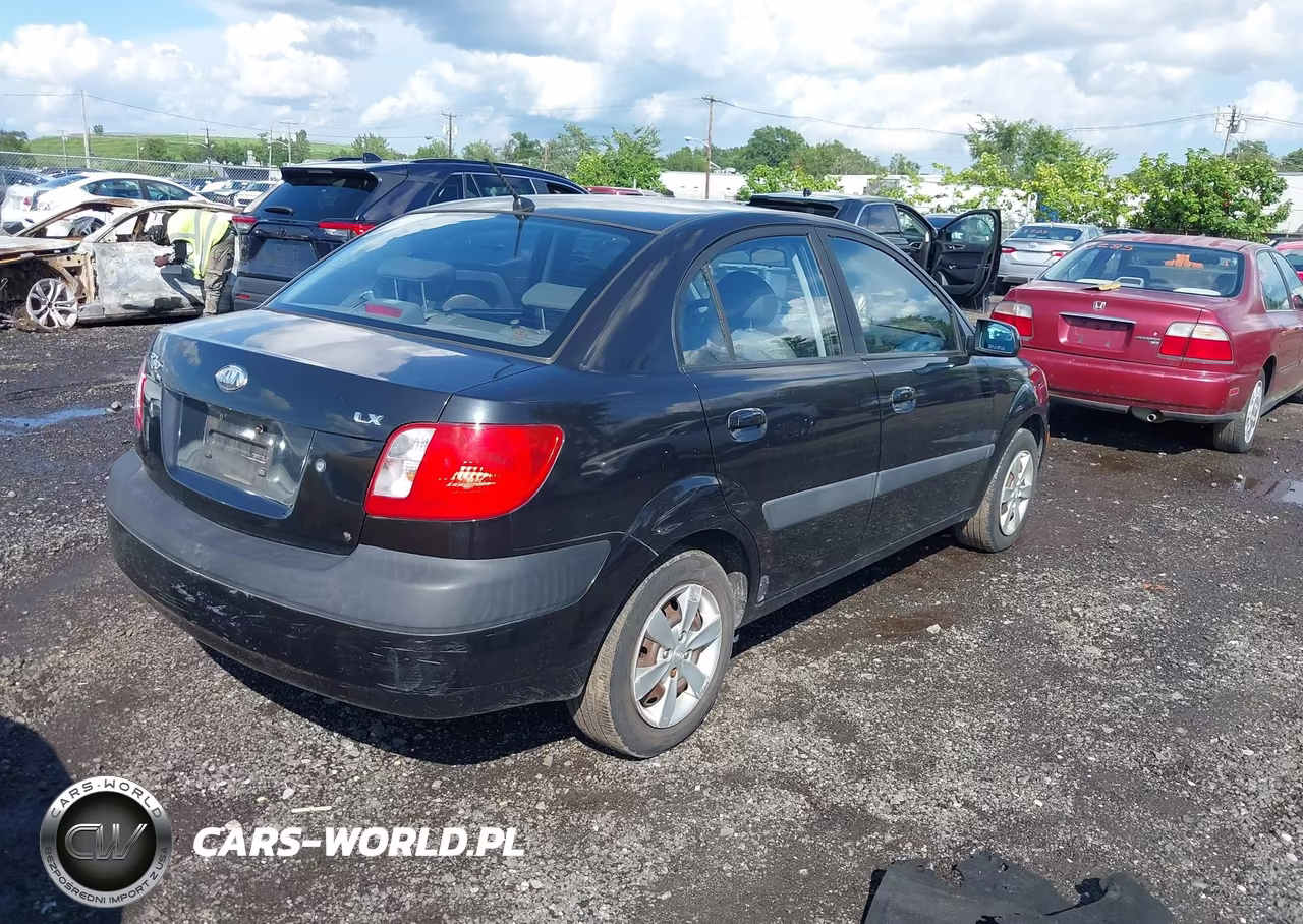 2008 Kia Rio Lx-Sx VIN:KNADE123786384154 - 4