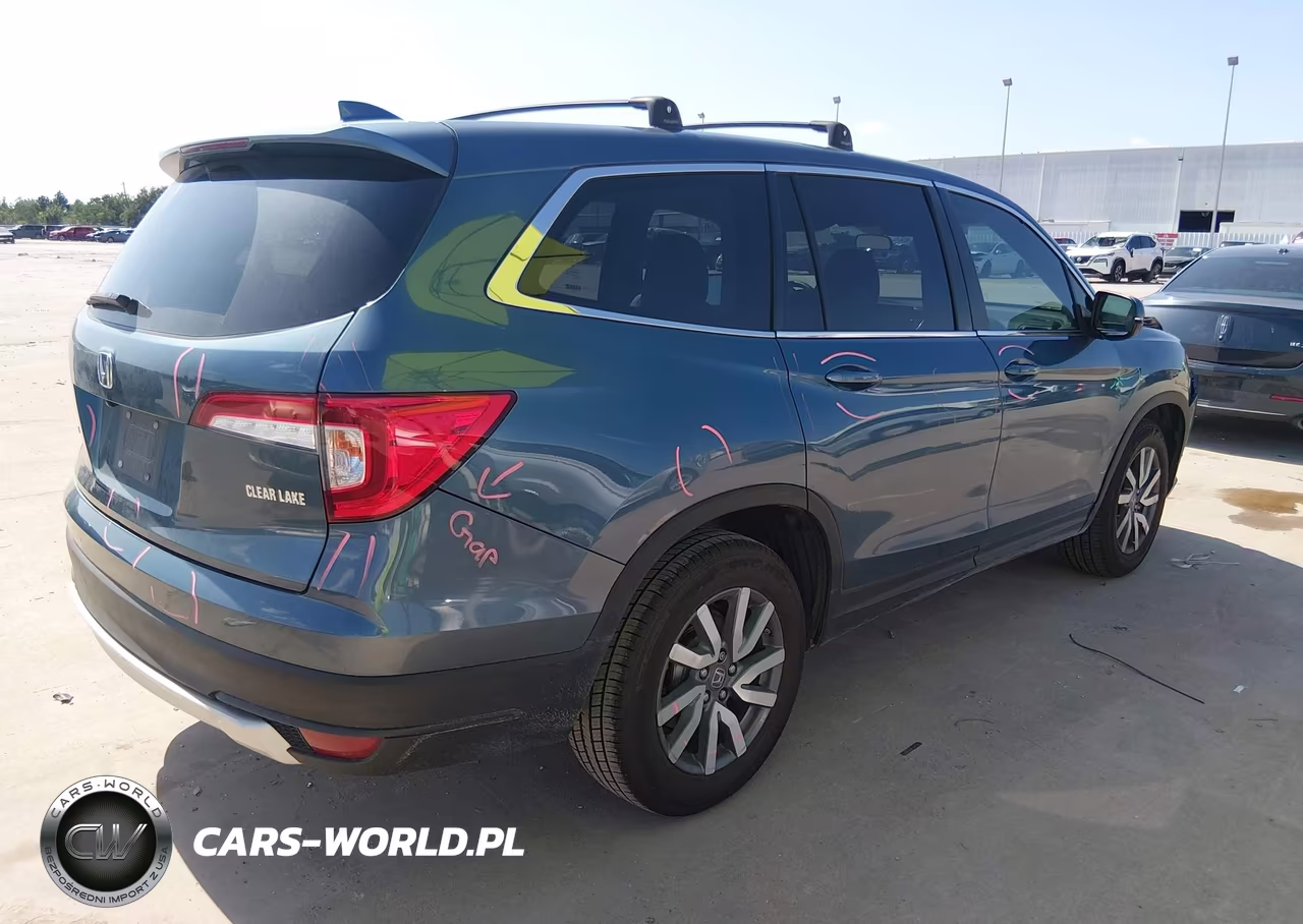 2020 Honda Pilot 2Wd Ex VIN:5FNYF5H38LB018801 - 4