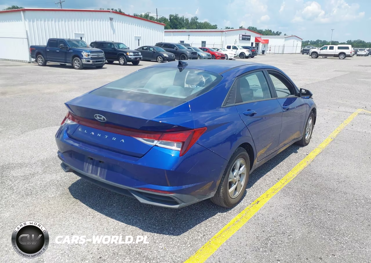 2021 Hyundai Elantra Se VIN:5NPLL4AG3MH047037 - 4