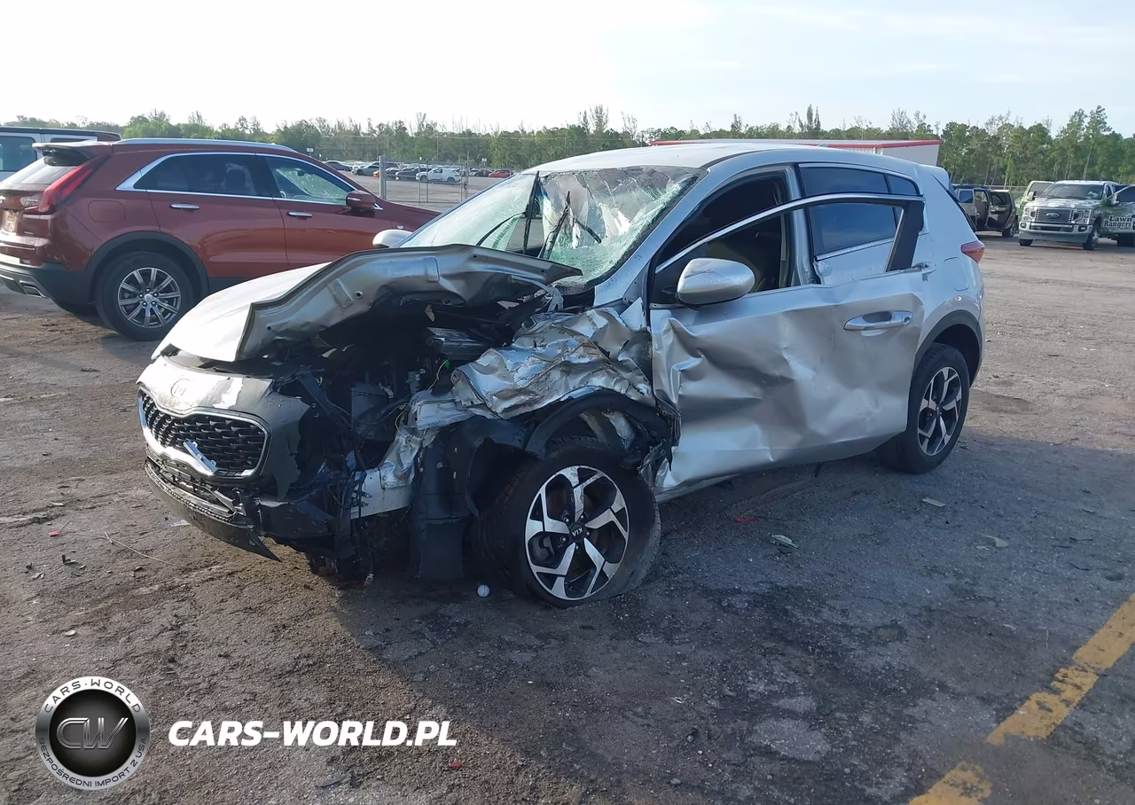 2021 Kia Sportage Lx VIN:KNDPMCAC1M7917653 - 2
