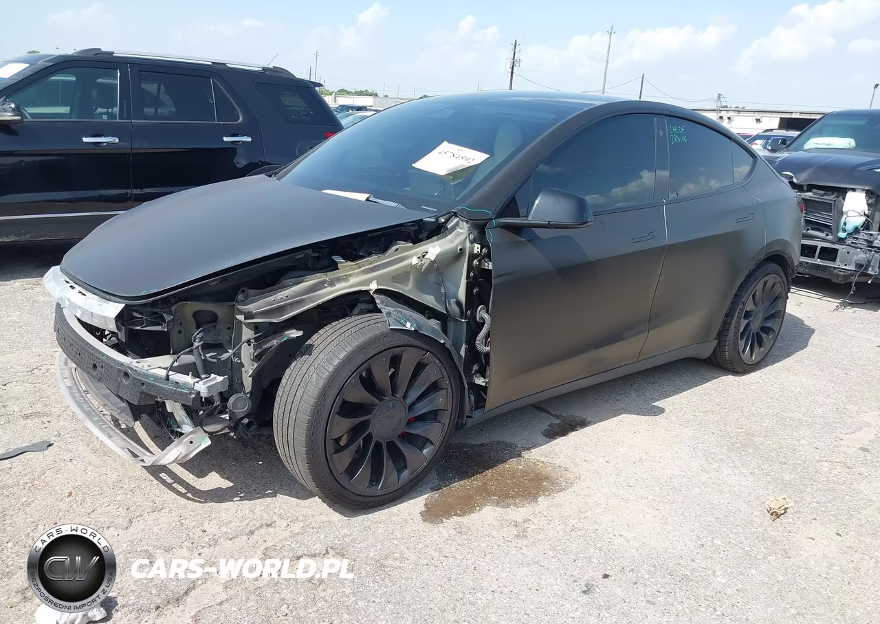 2022 Tesla Model Y Performance Dual Motor All-Wheel Drive VIN:7SAYGDEF5NF345278 - 2