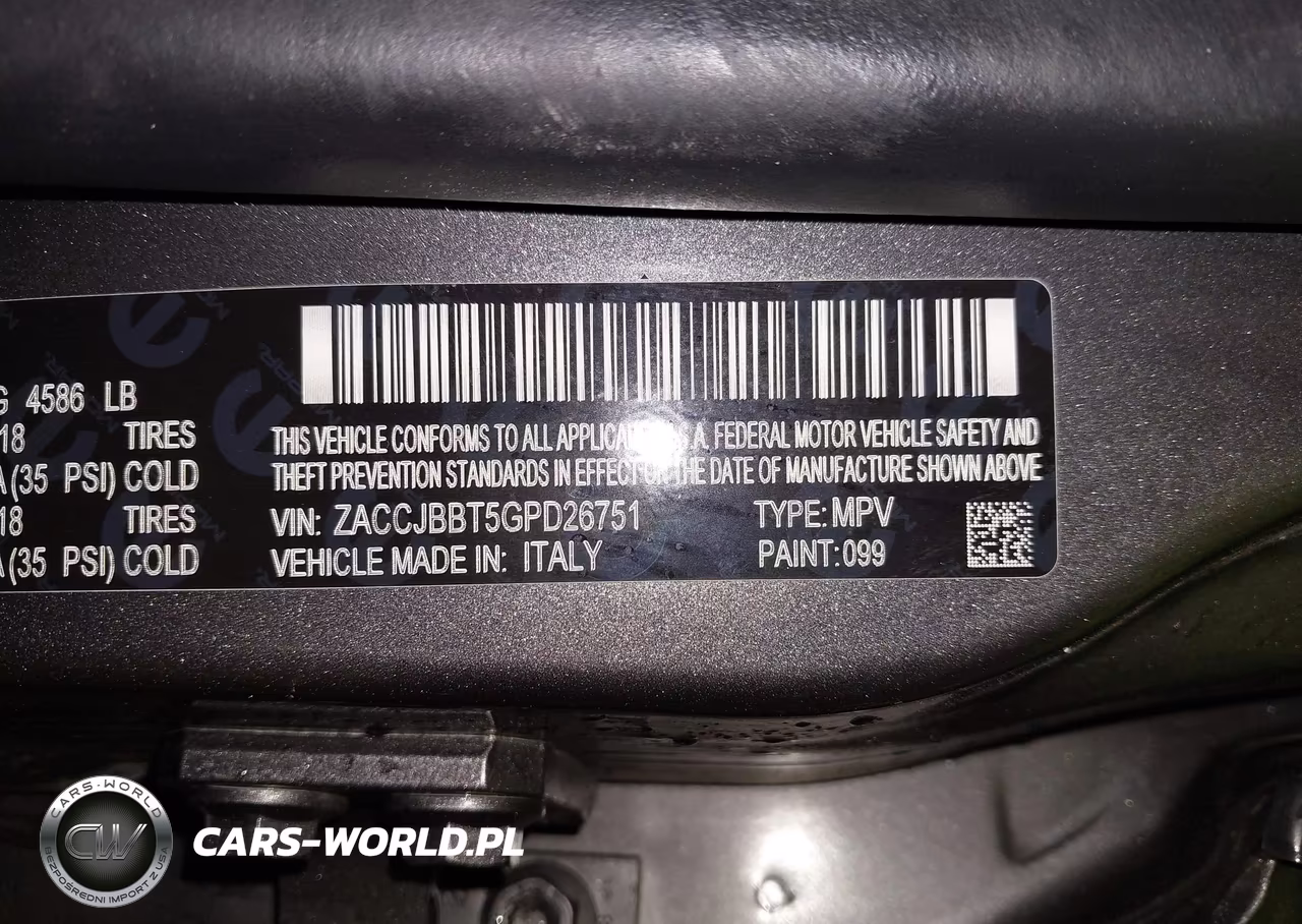 2016 Jeep Renegade Justice VIN:ZACCJBBT5GPD26751 - 9