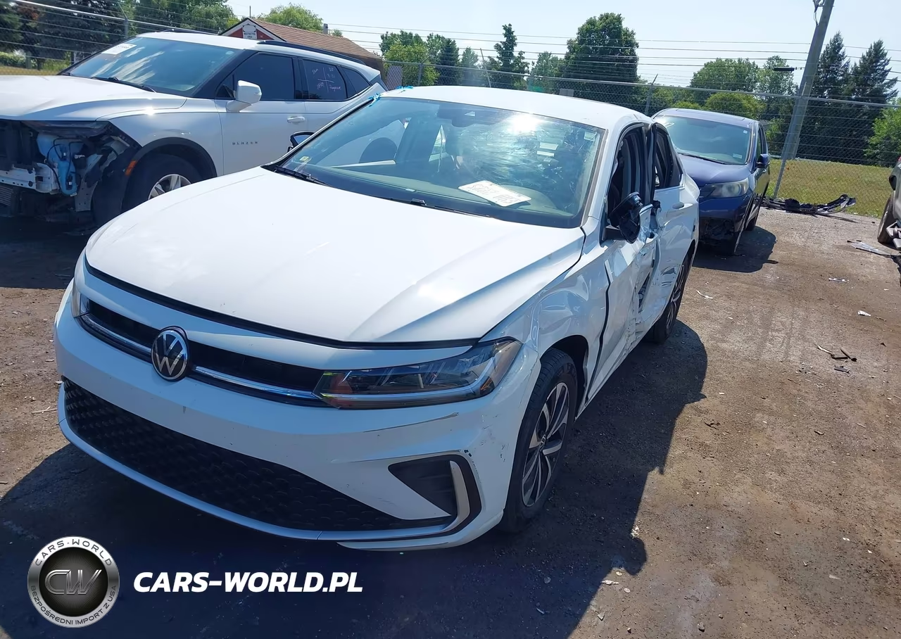 2025 Volkswagen Jetta 1.5T S VIN:3VW5X7BU8SM015384 - 2