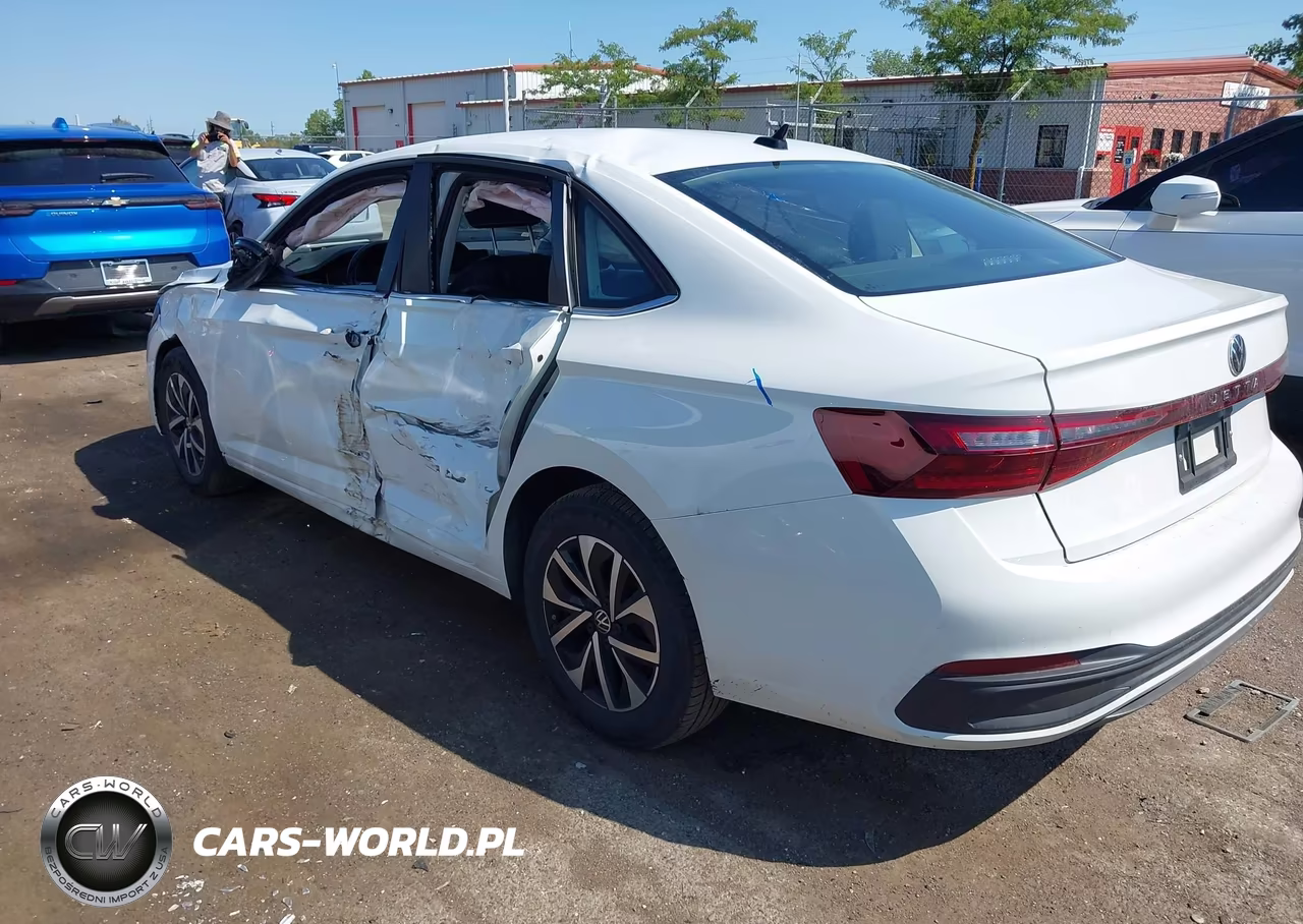 2025 Volkswagen Jetta 1.5T S VIN:3VW5X7BU8SM015384 - 3