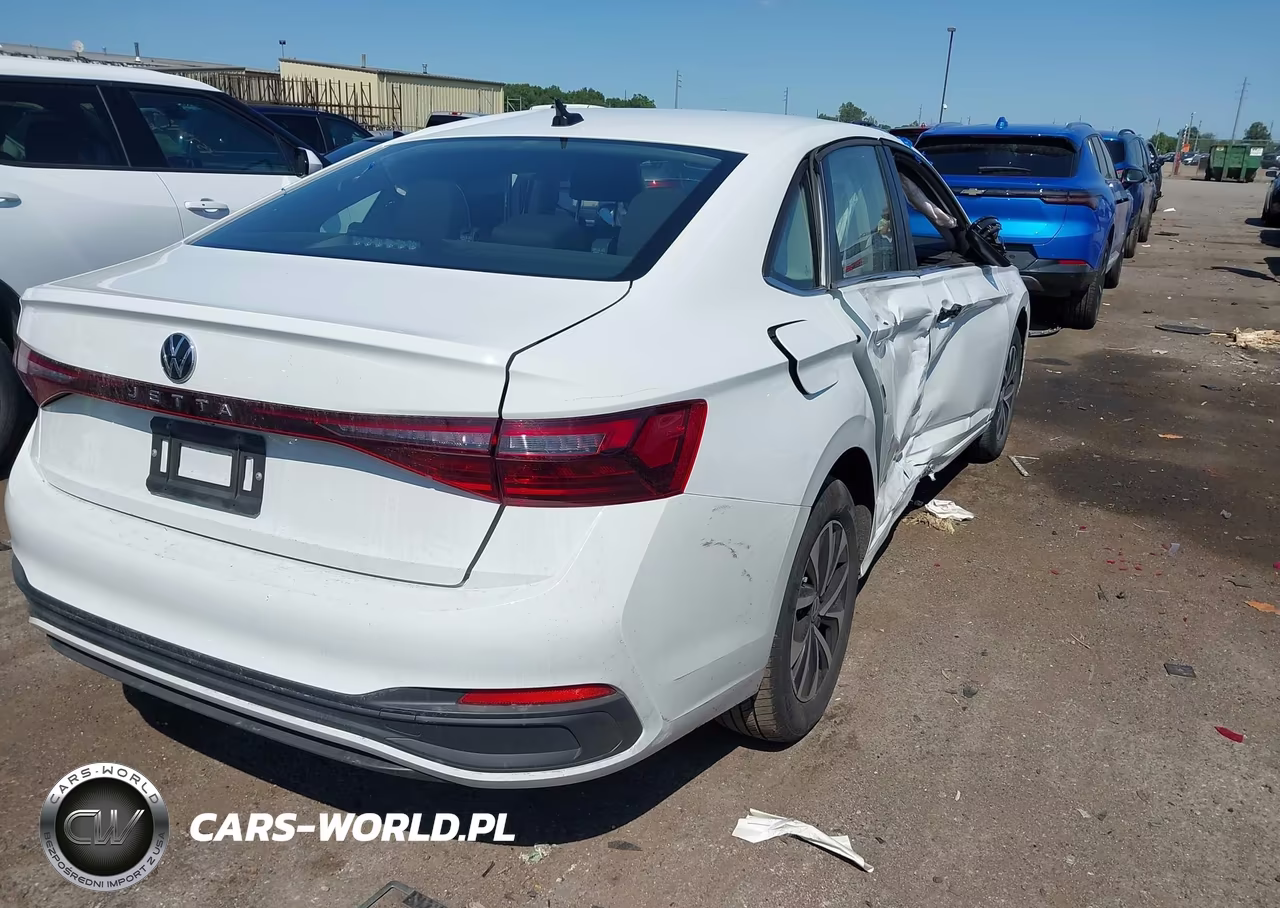 2025 Volkswagen Jetta 1.5T S VIN:3VW5X7BU8SM015384 - 4