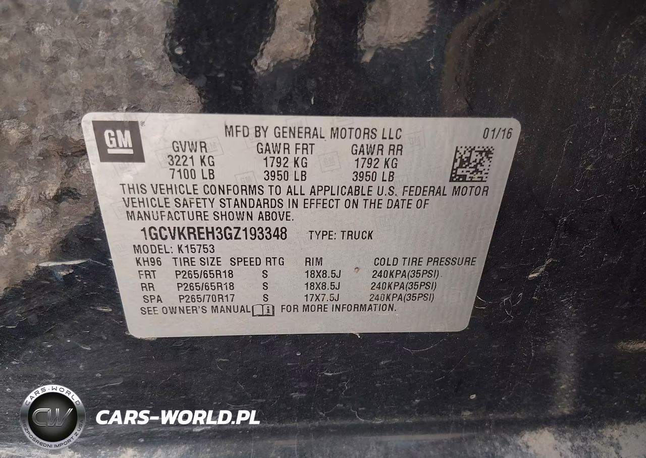2016 Chevrolet Silverado 1500 Lt VIN:1GCVKREH3GZ193348 - 9