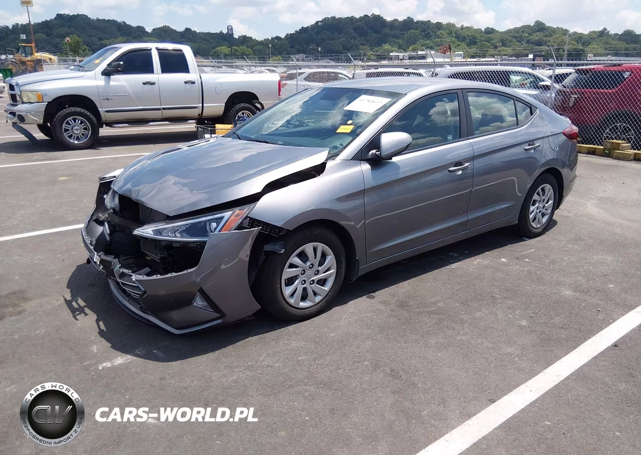 2019 Hyundai Elantra Se VIN:KMHD74LF1KU871646 - 2