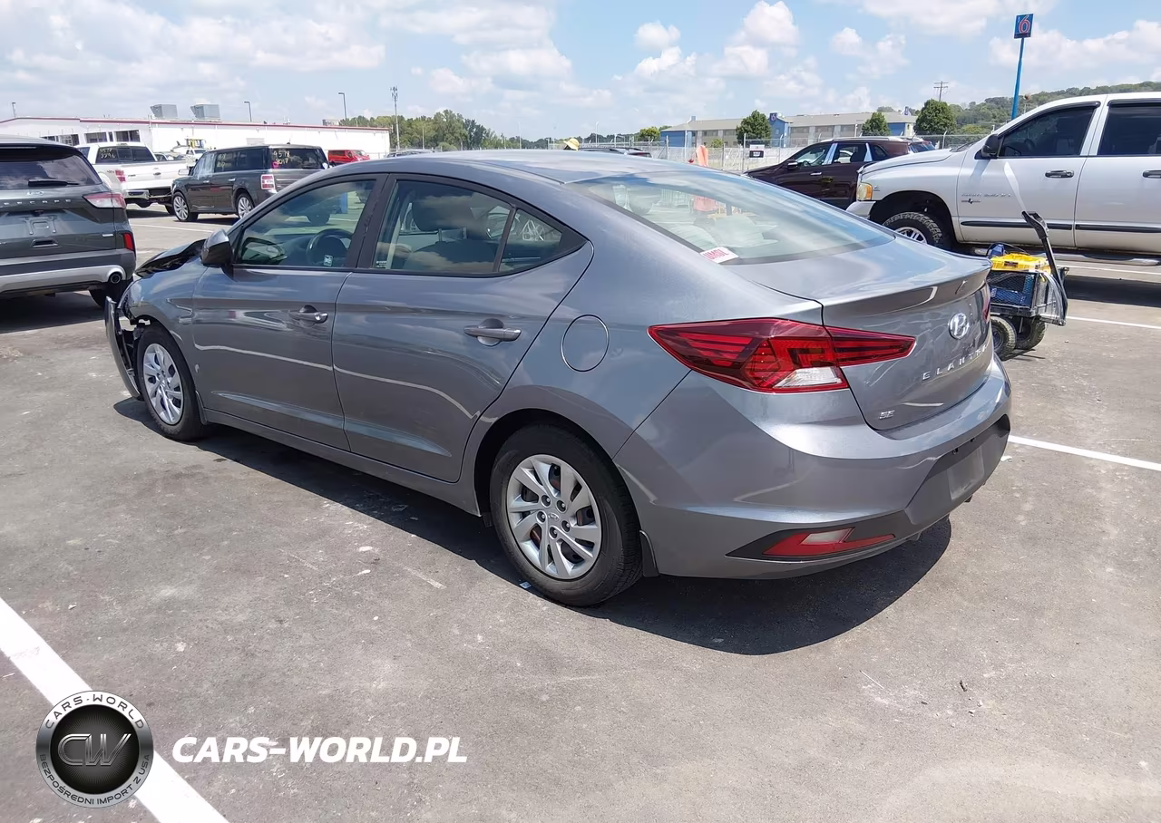 2019 Hyundai Elantra Se VIN:KMHD74LF1KU871646 - 3
