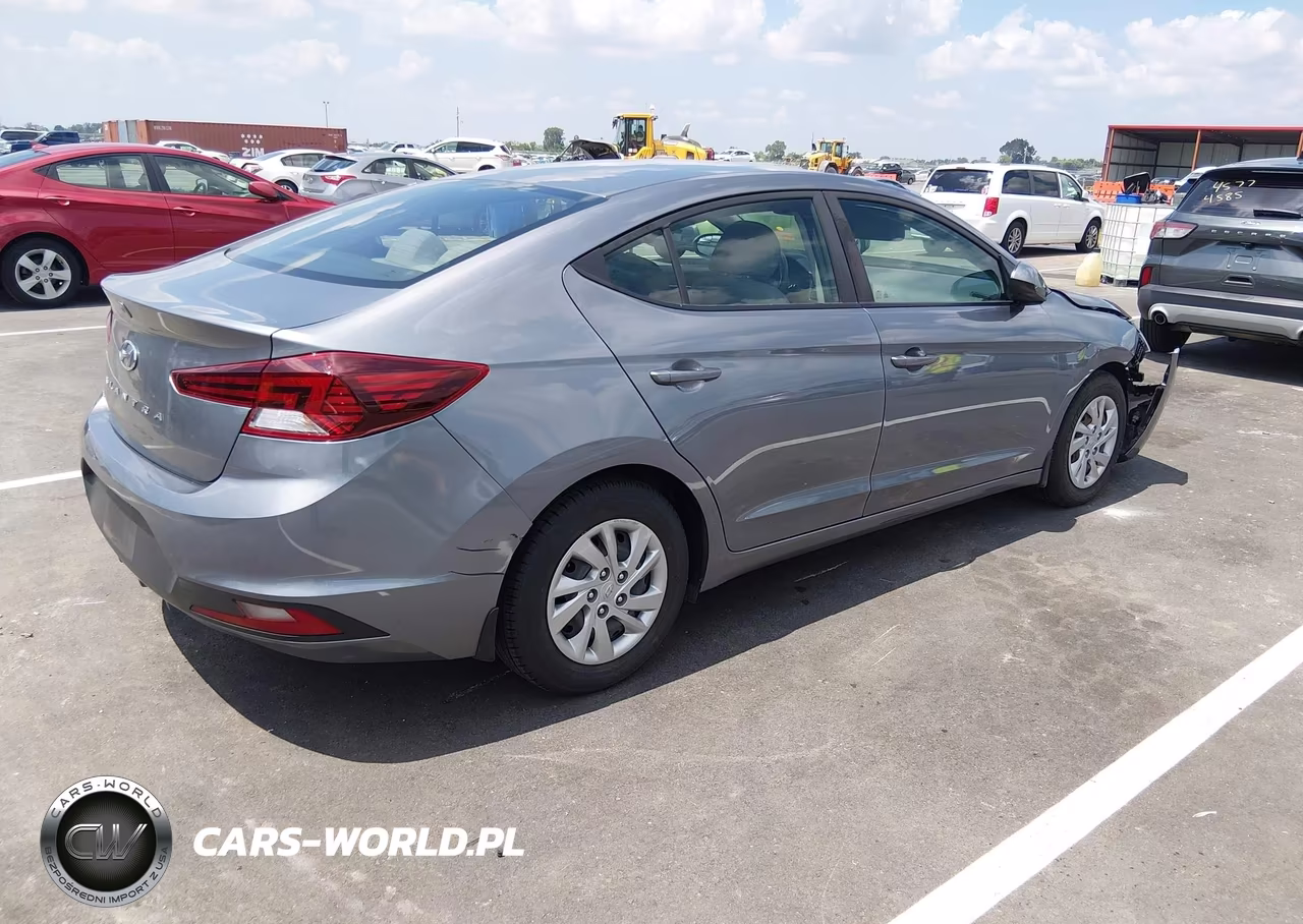 2019 Hyundai Elantra Se VIN:KMHD74LF1KU871646 - 4