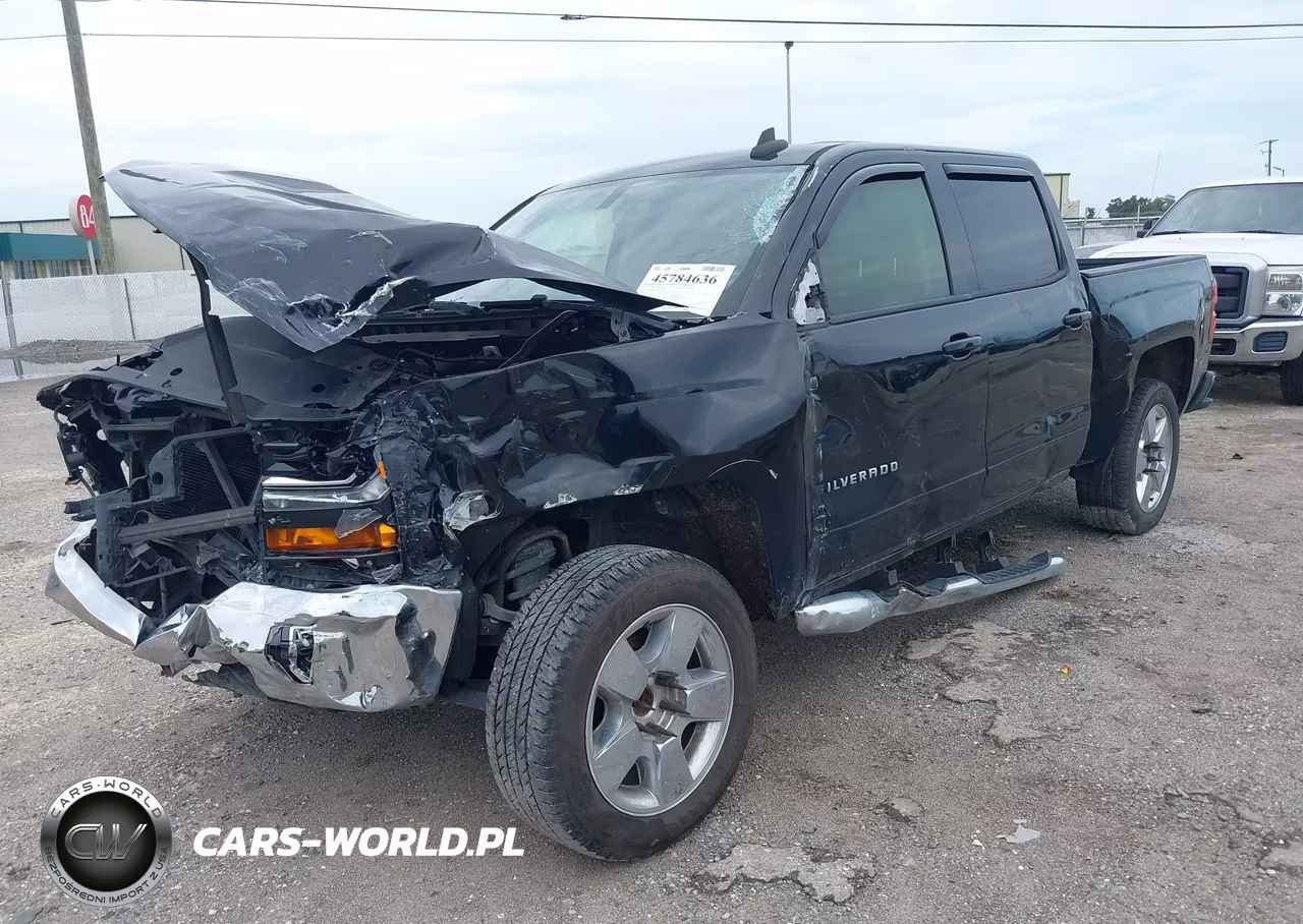 2018 Chevrolet Silverado 1500 1Lt VIN:3GCPCREC6JG427029 - 2