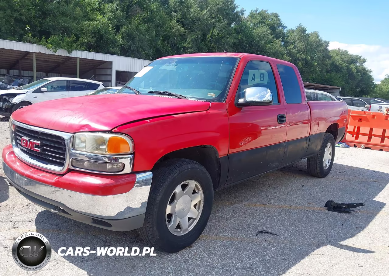 2001 GMC Sierra 1500 Sle VIN:1GTEK19T41E156940 - 2