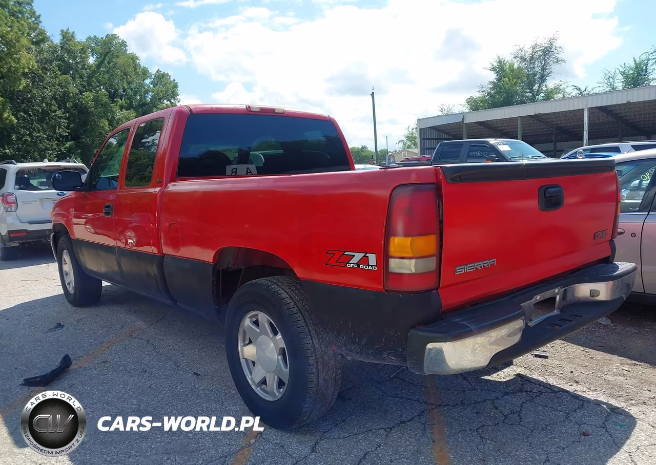 2001 GMC Sierra 1500 Sle VIN:1GTEK19T41E156940 - 3