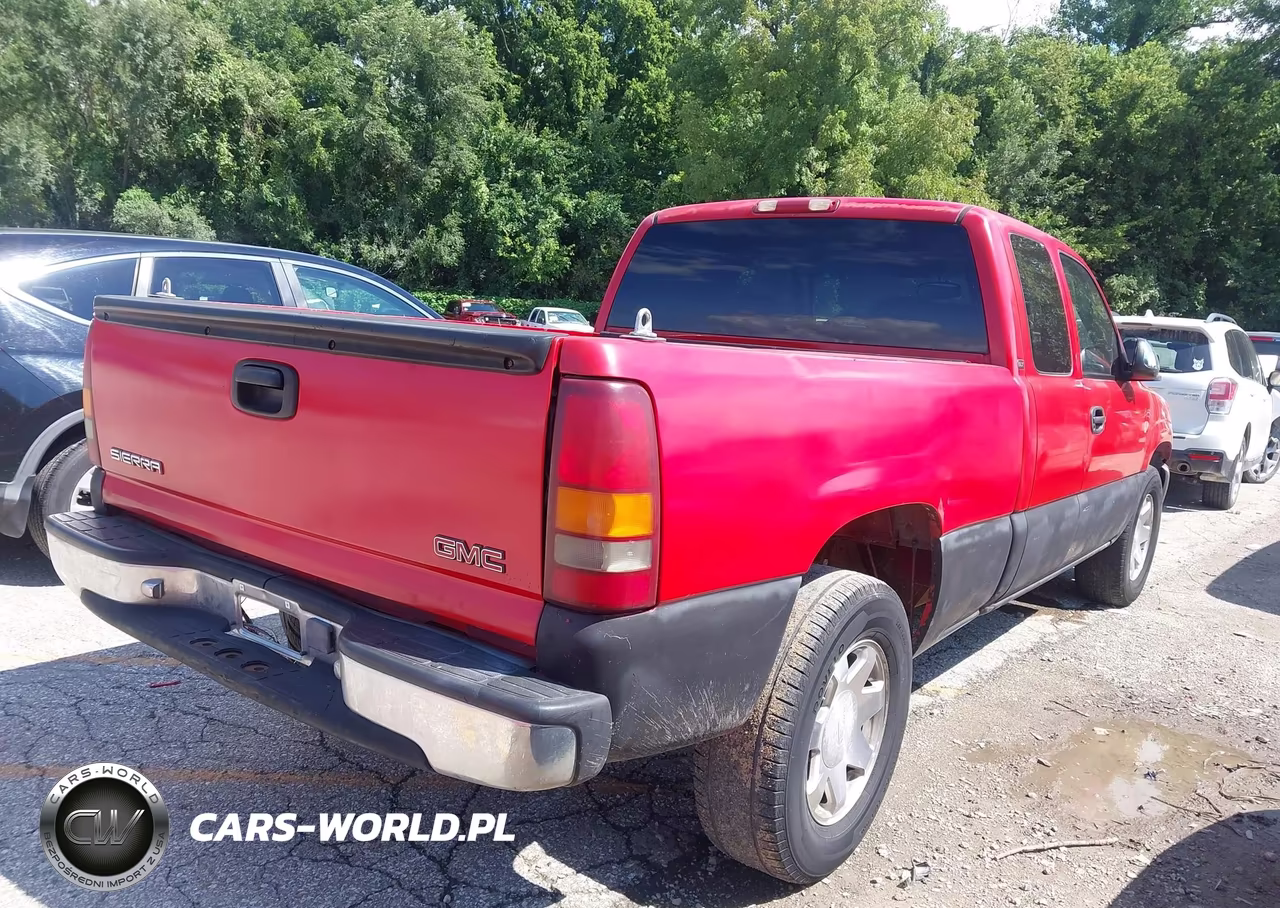2001 GMC Sierra 1500 Sle VIN:1GTEK19T41E156940 - 4