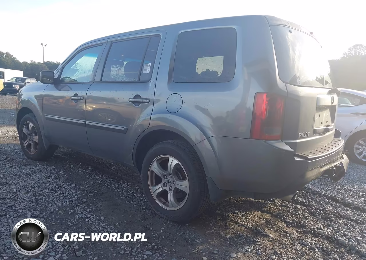 2012 Honda Pilot Ex-L VIN:5FNYF3H5XCB034889 - 3