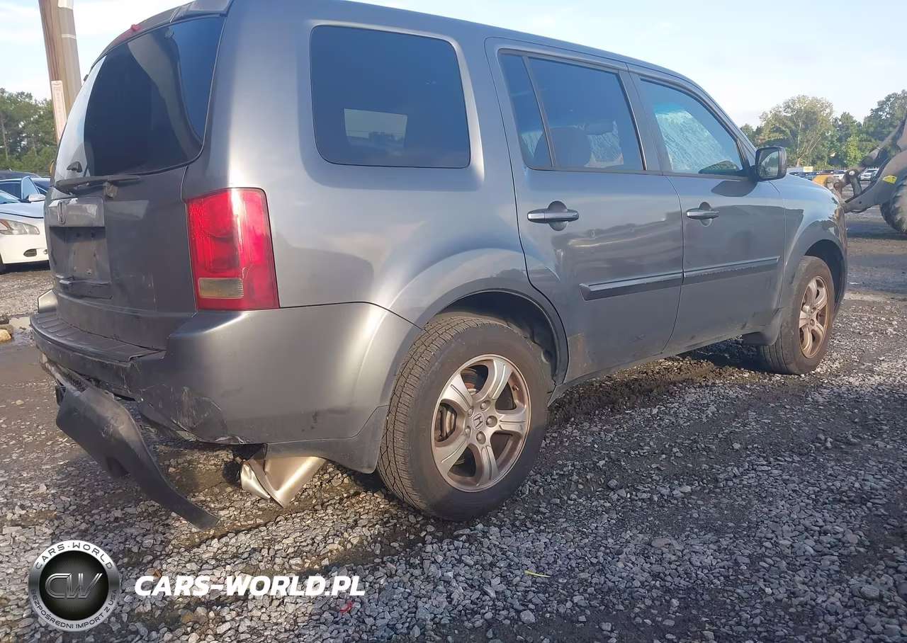 2012 Honda Pilot Ex-L VIN:5FNYF3H5XCB034889 - 4